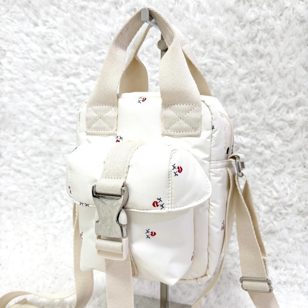 完売品 レスポートサック 神崎恵 コラボ ハミングリップス パフィーミニバッグ