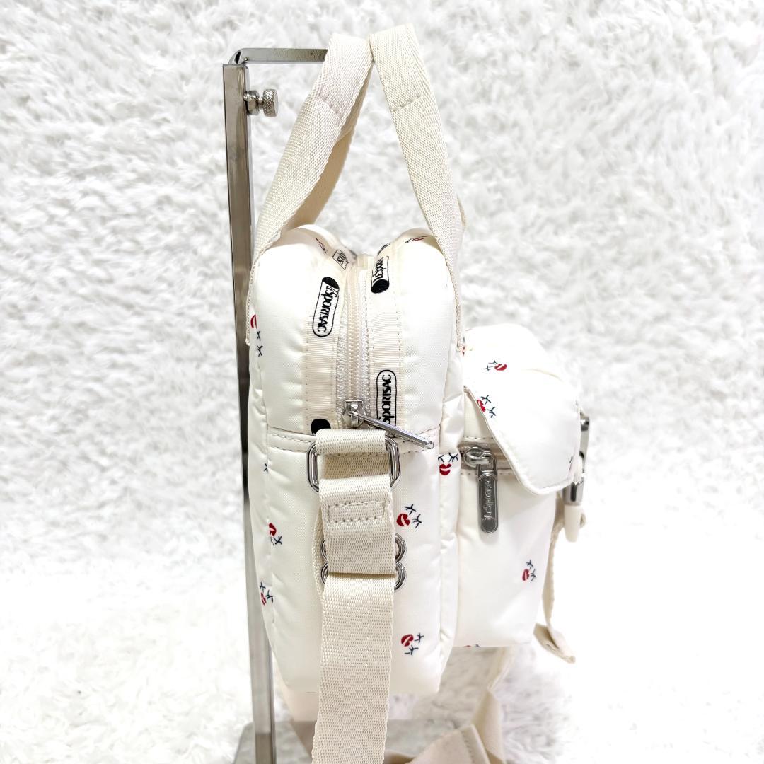 完売品 レスポートサック 神崎恵 コラボ ハミングリップス パフィーミニバッグ