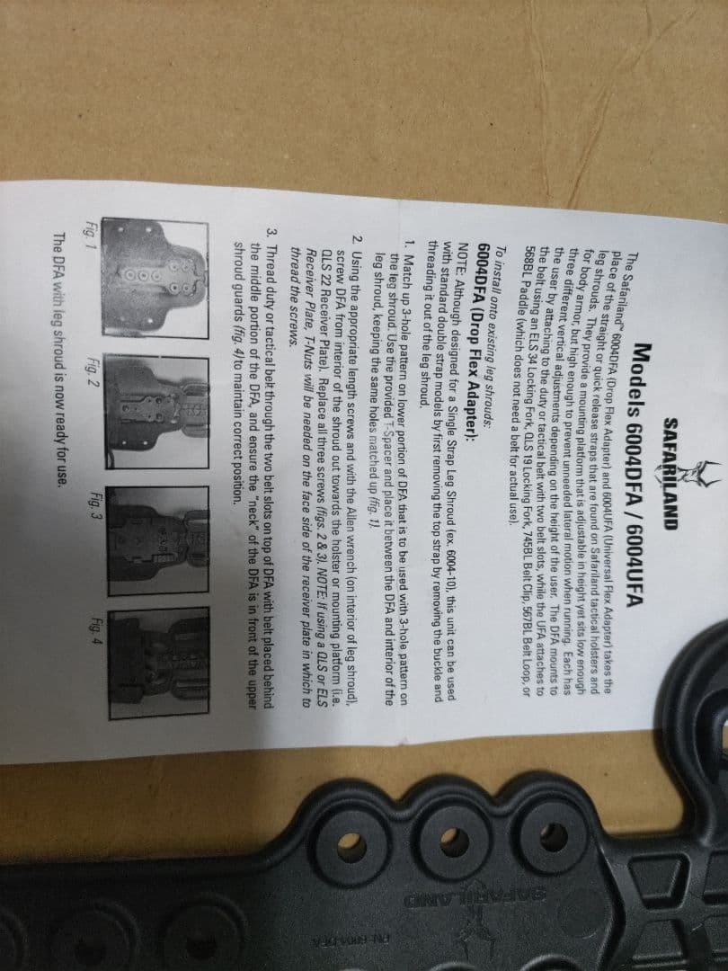 実物 サファリランド 6004 ホルスター SFA 1911用 DFA付 訳有