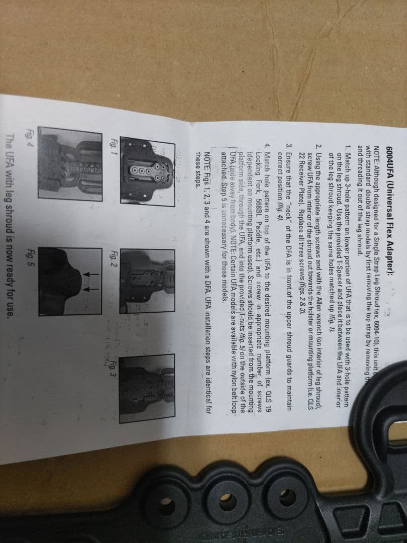 実物 サファリランド 6004 ホルスター SFA 1911用 DFA付 訳有