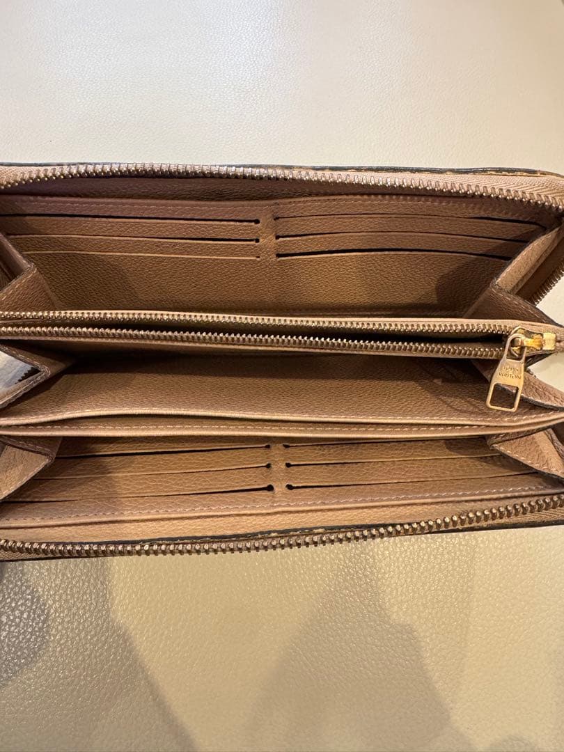 Louis Vuitton ヴィトン 長財布 ベージュ