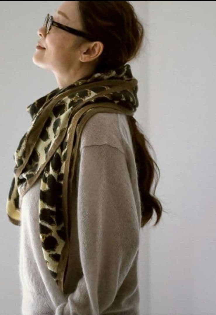 ゆ*ぺ様 ハグオーワーレオパードpt.ストール
