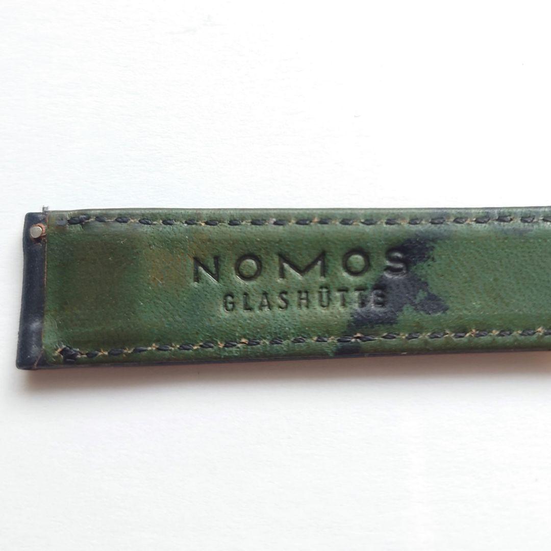 NOMOS純正レザーストラップ ホーウィン社製シェルコードバン 17mm