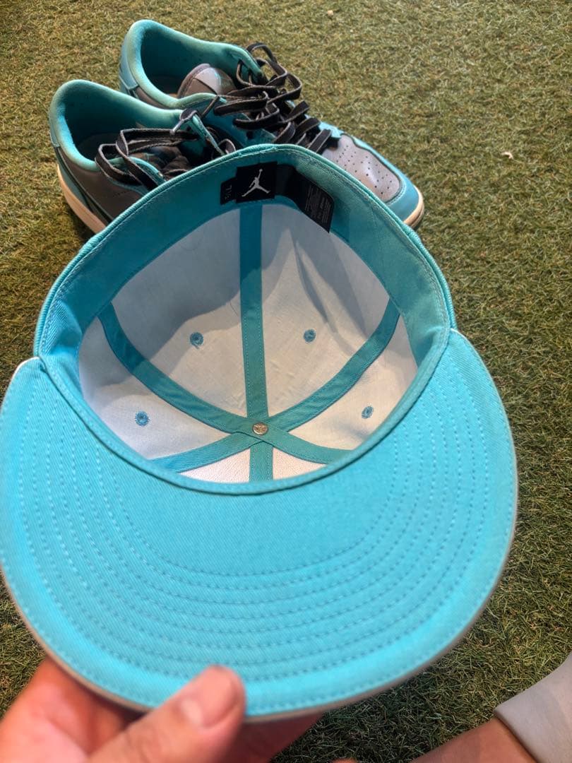 エアジョーダン1 ゴルフ　ジョーダンゴルフ　ティファニーブルー
