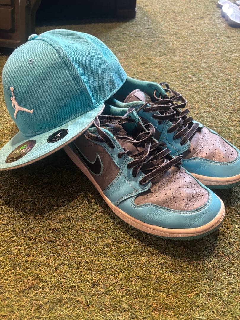 エアジョーダン1 ゴルフ　ジョーダンゴルフ　ティファニーブルー