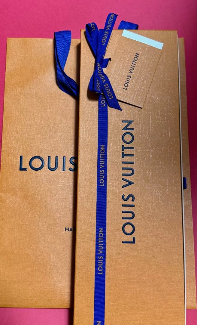 LOUIS VUITTON グレー チェック柄 ネクタイ