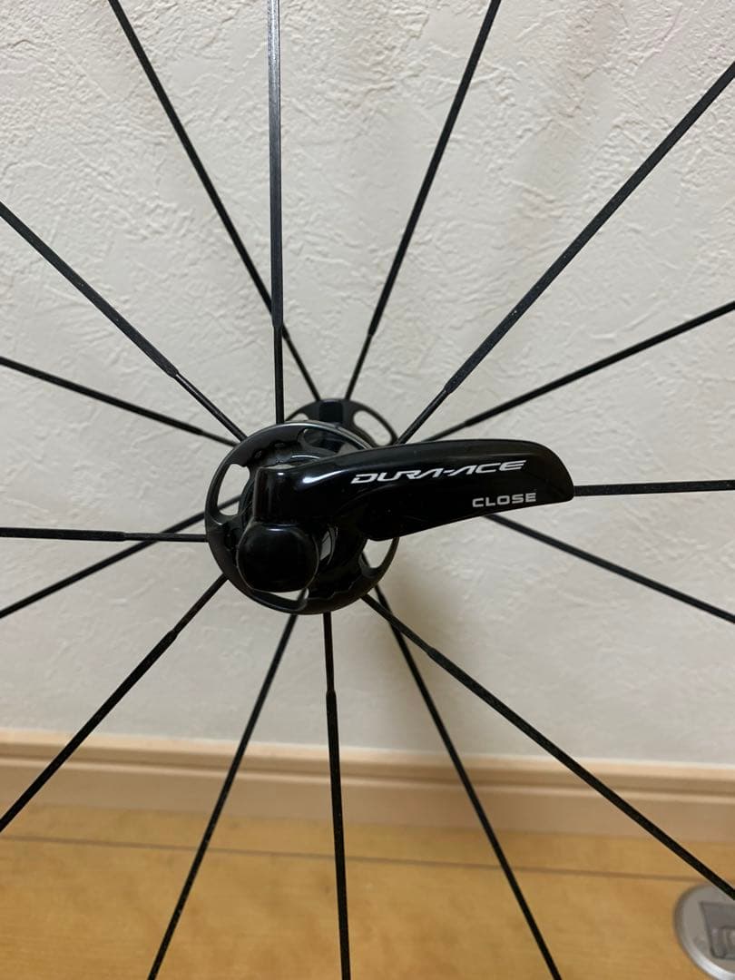 DURA-ACE 完組ホイール ブラック カセット付き