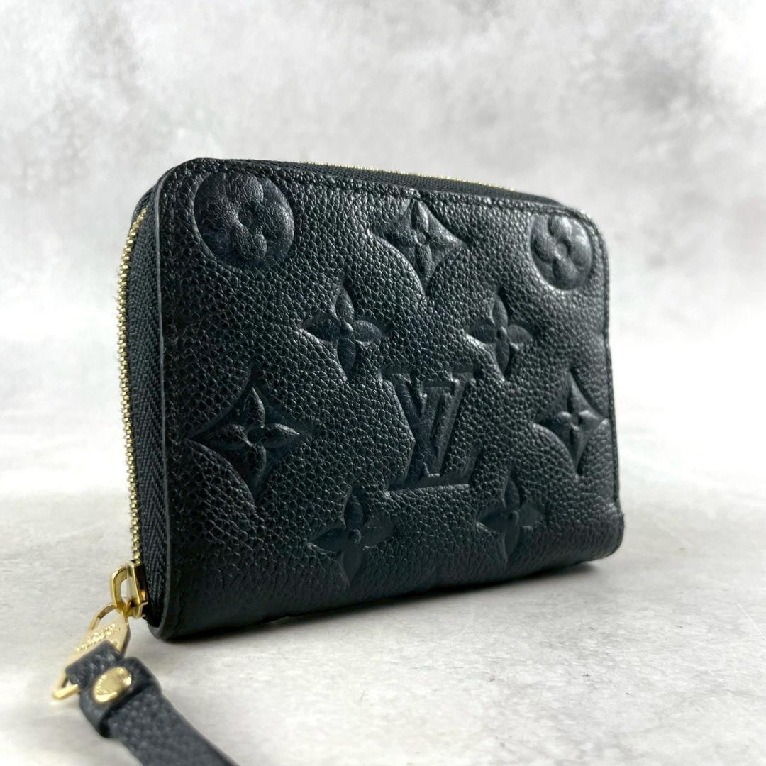 極美品✨ LOUIS VUITTON アンプラント ジッピーパース 黒