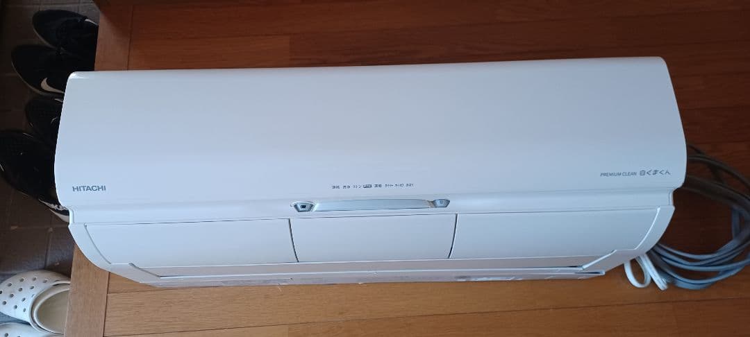 日立ルームエアコン 白くまくん20畳 RAS-X63M2BKエアコン本体 室外機