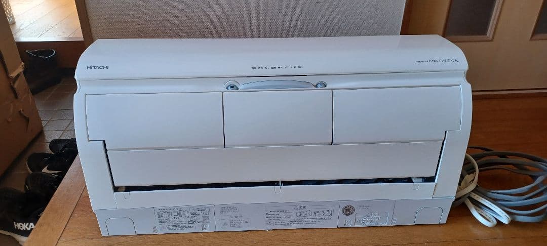 日立ルームエアコン 白くまくん20畳 RAS-X63M2BKエアコン本体 室外機