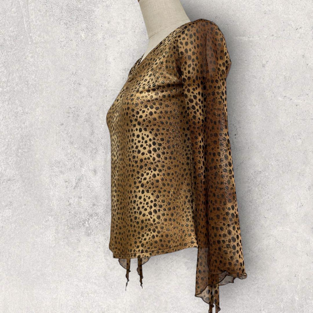 Create Sun レオパード柄 ダンス衣装 セットアップ トップス スカート