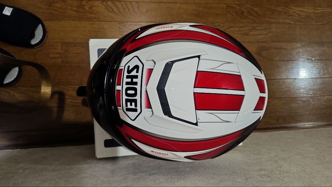 ジェットヘル　J-FORCE IV BRILLER　RED/WHITE　Lサイズ