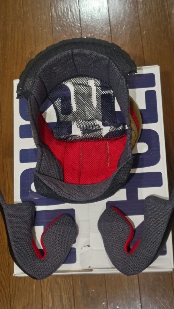 ジェットヘル　J-FORCE IV BRILLER　RED/WHITE　Lサイズ