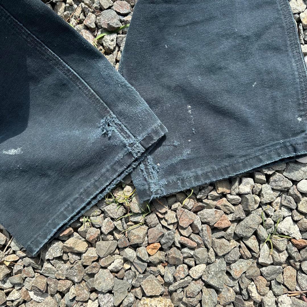 カーハート B11 ペインターパンツ 34x30 ブラックデニム