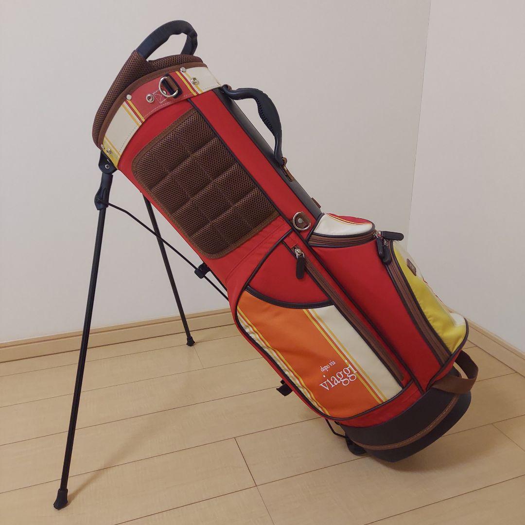 Viaggi Golf ビアッジゴルフ キャディバック　スタンド ★超美品