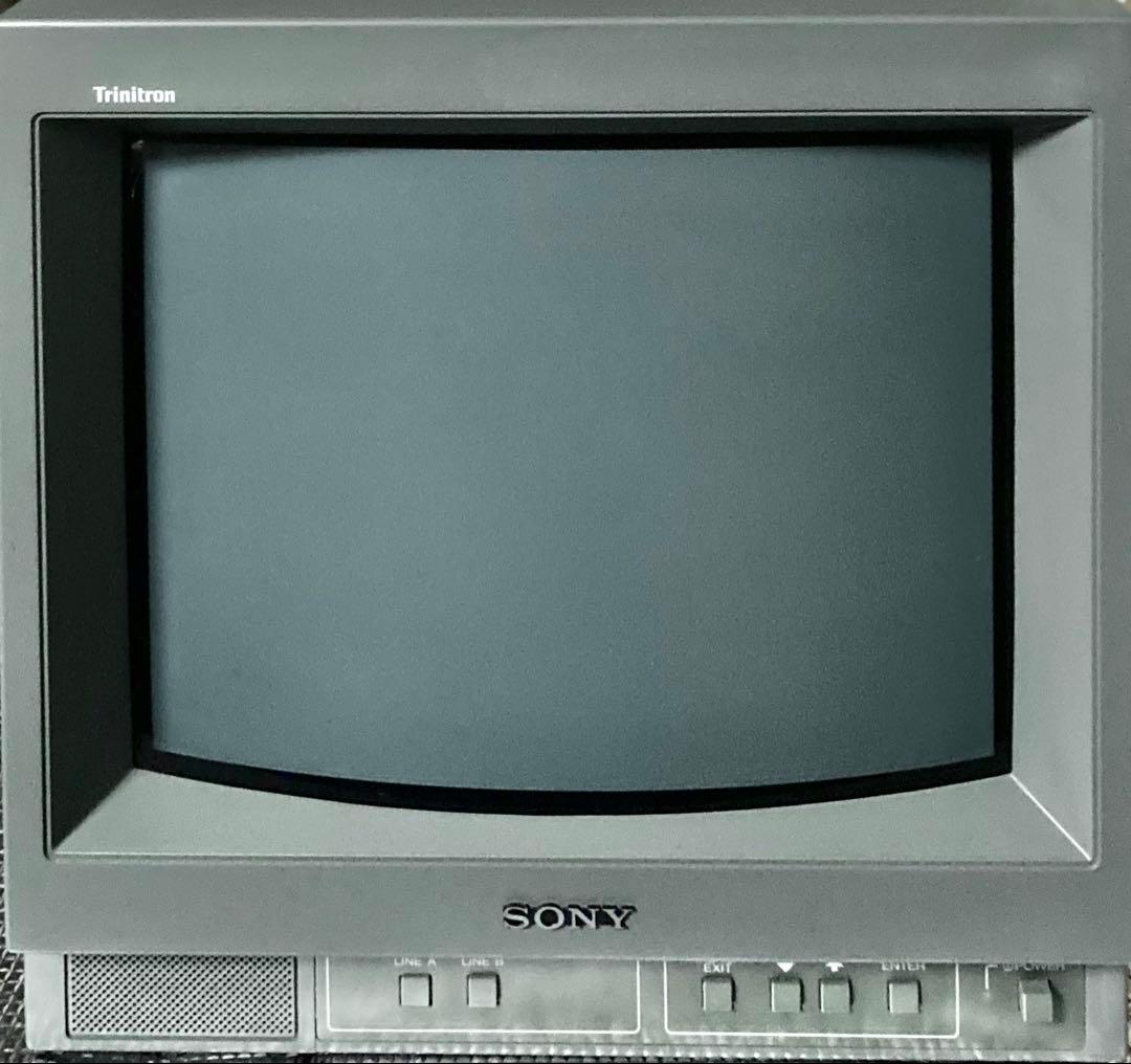 美品動作品 SONY PVM-14N5J 14インチブラウン管モニター 廃盤レア