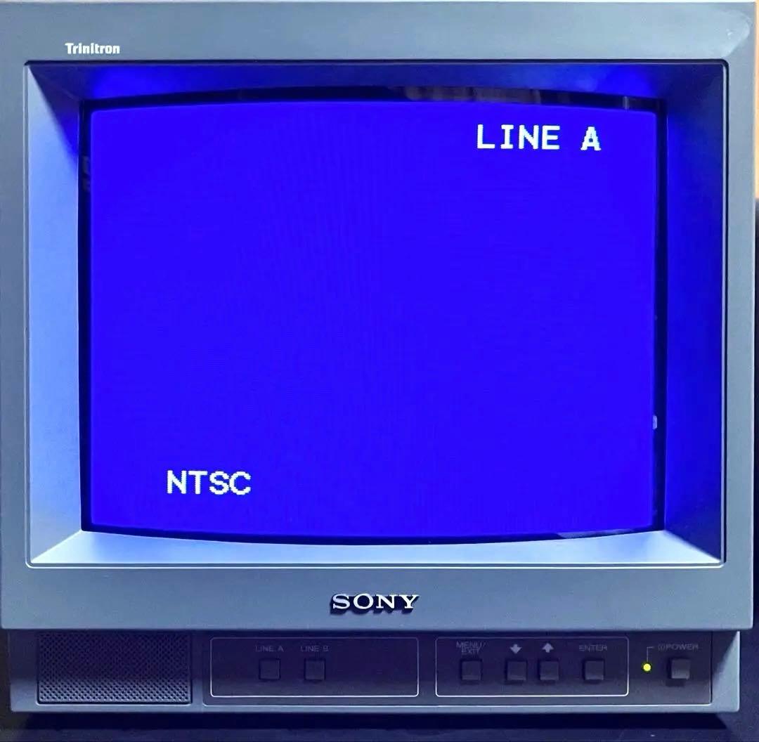 美品動作品 SONY PVM-14N5J 14インチブラウン管モニター 廃盤レア