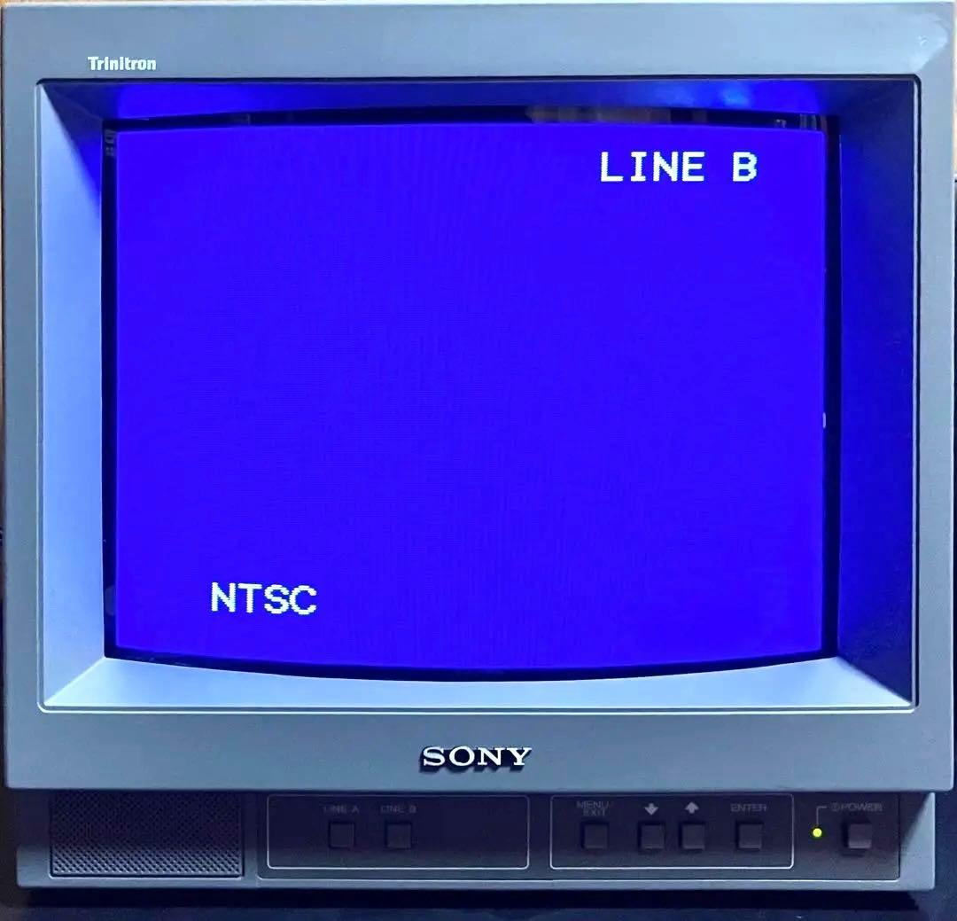 美品動作品 SONY PVM-14N5J 14インチブラウン管モニター 廃盤レア