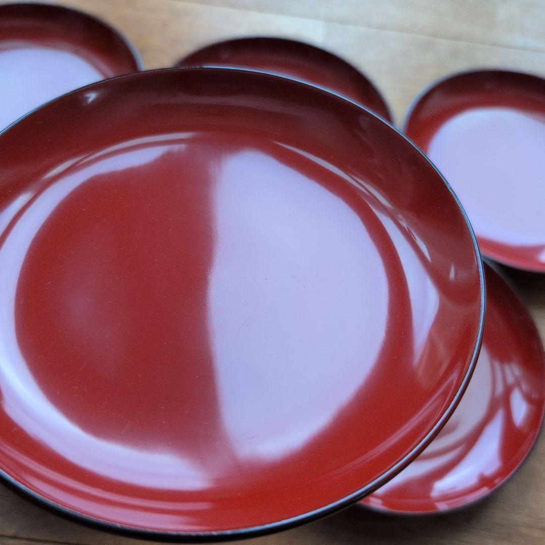 Himeさま専用　木製輪島塗菓子皿　6枚+4枚の2点まとめ購入