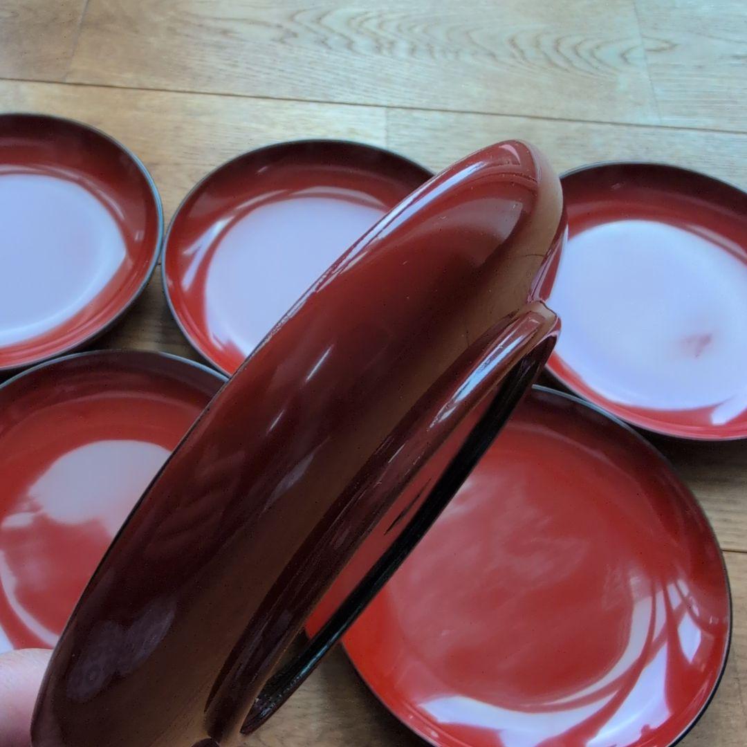 Himeさま専用　木製輪島塗菓子皿　6枚+4枚の2点まとめ購入