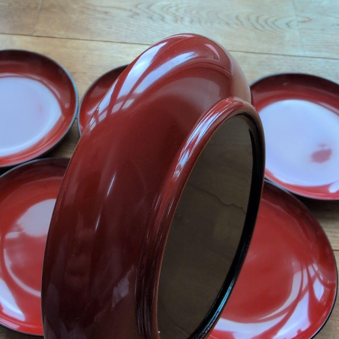 Himeさま専用　木製輪島塗菓子皿　6枚+4枚の2点まとめ購入