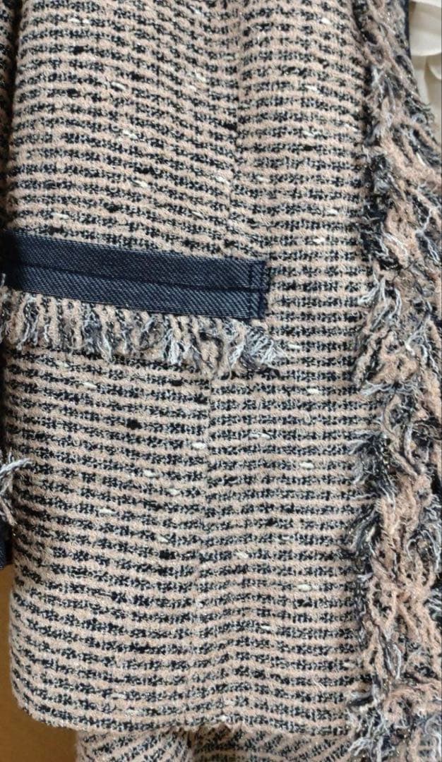 【大きいサイズ】ローズティアラ46　スーツ　セットアップ