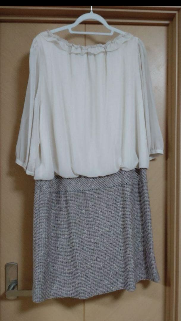 【大きいサイズ】ローズティアラ46　スーツ　セットアップ