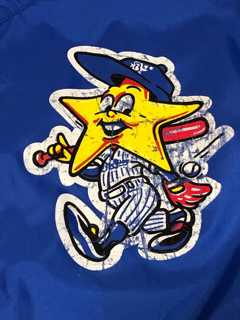 横浜ベイスターズ　シャカシャカ　ナイロンジャンバー　スタジャン　旧ロゴ