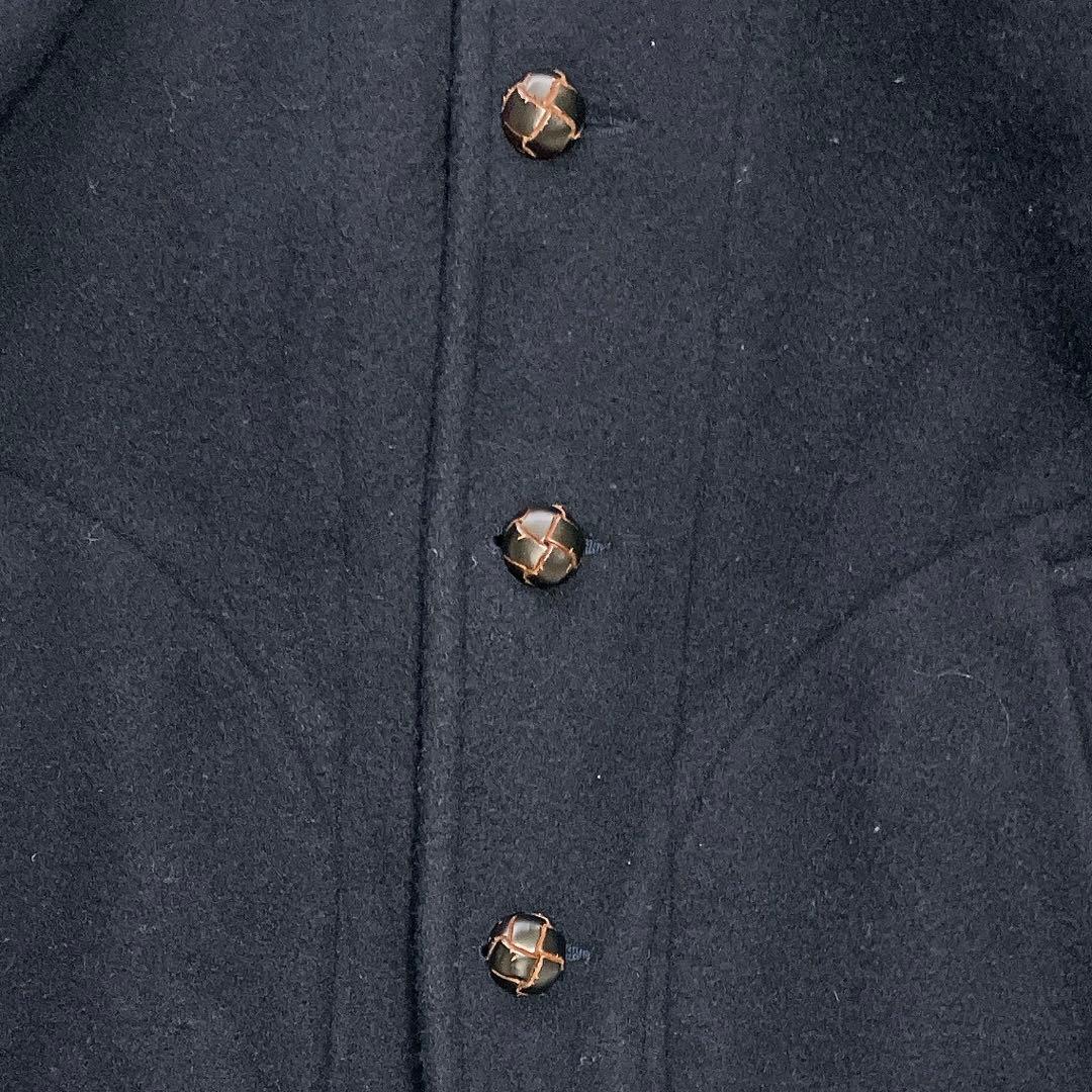 大きいサイズ42✨DANTON ダントン ウールモッサジャケット ネイビー