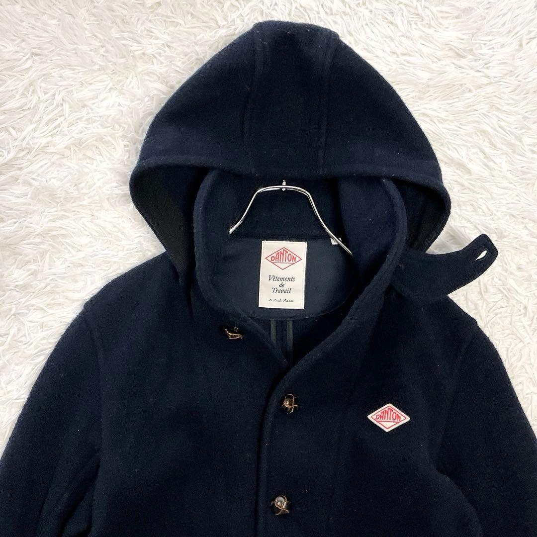 大きいサイズ42✨DANTON ダントン ウールモッサジャケット ネイビー