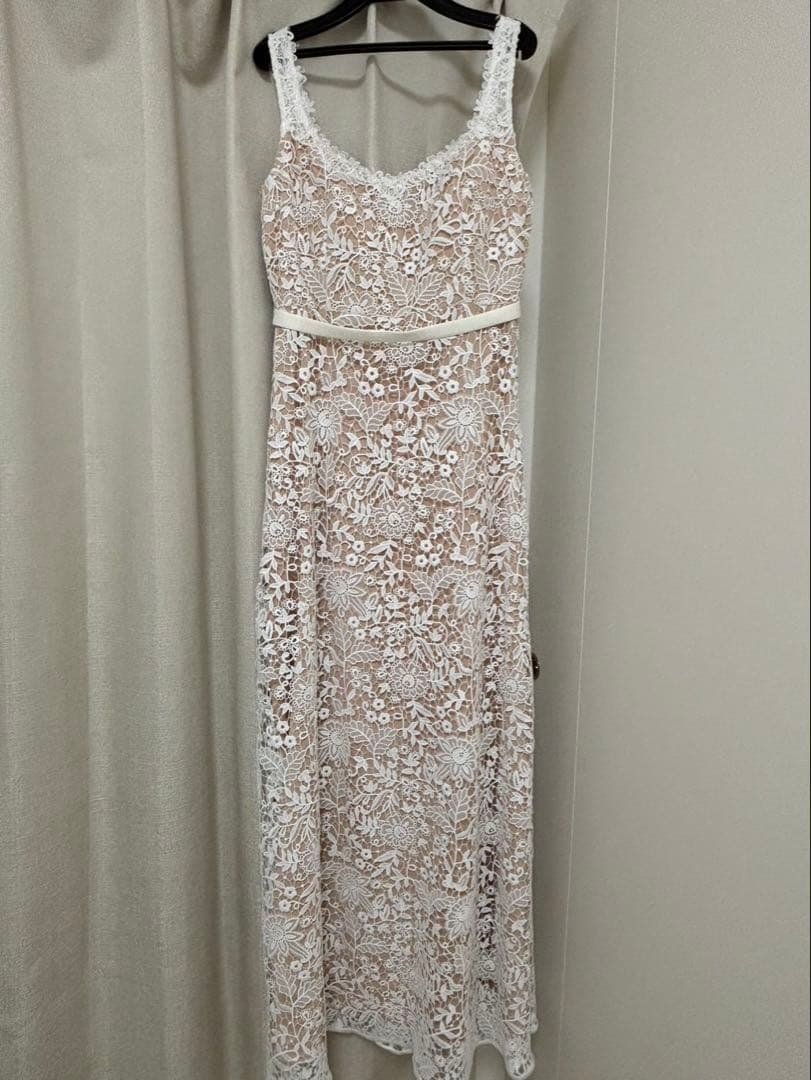 ロングドレス　ホワイト　sugar