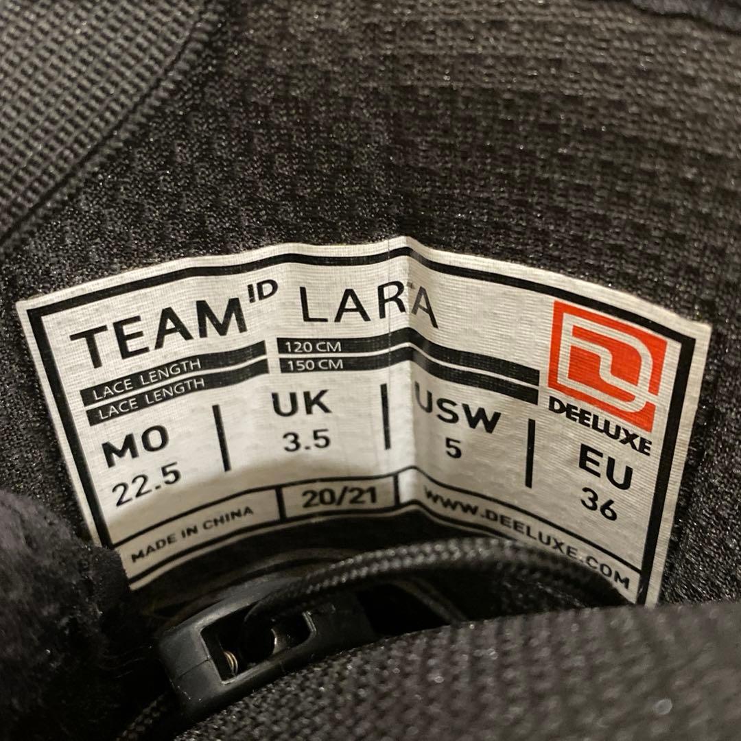 即日発送DEELUXE TEAM ID LARA 22.5cm 20-21モデル