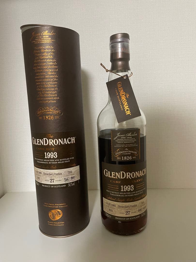 【値下げ不可】グレンドロナック27年 1本（空瓶として販売）