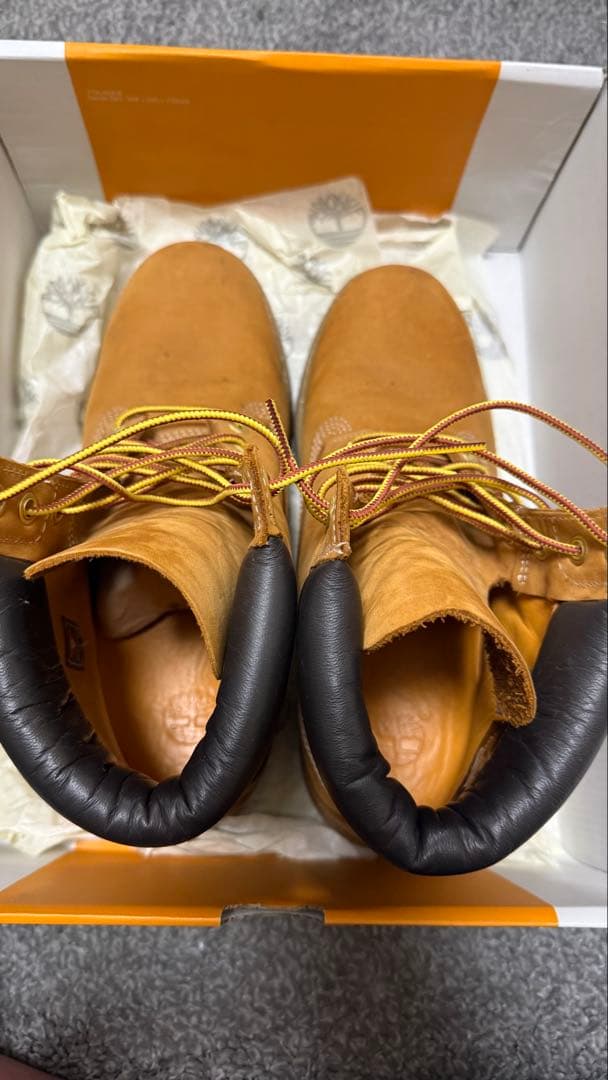 Timberland ブラウンブーツ サイズ9 箱付き（27.5〜28.5相当）