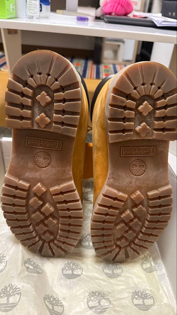 Timberland ブラウンブーツ サイズ9 箱付き（27.5〜28.5相当）