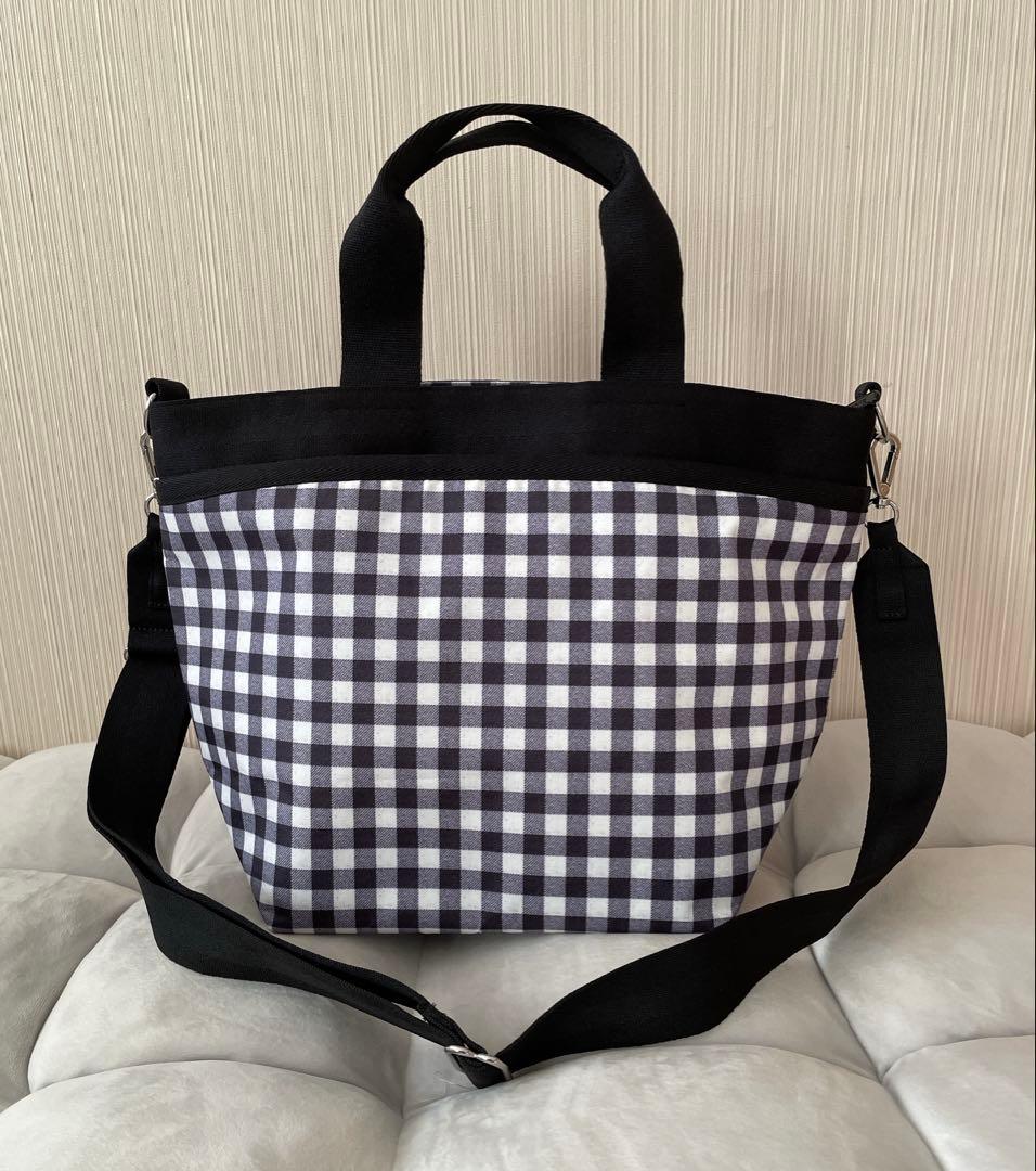 ☆完売品☆レスポートサック/バケットトートバッグ 2WAY クラシカルギンガム☆