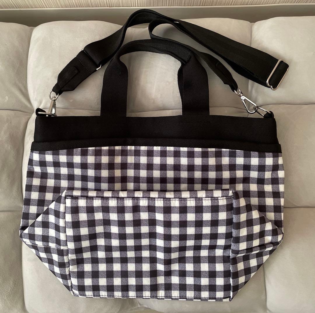 ☆完売品☆レスポートサック/バケットトートバッグ 2WAY クラシカルギンガム☆