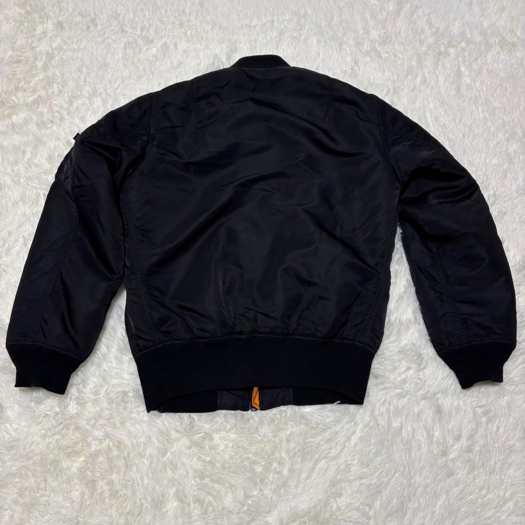 愛 奏 　　　　　　　　　　　　MA-1 フライトジャケット ブラック　M