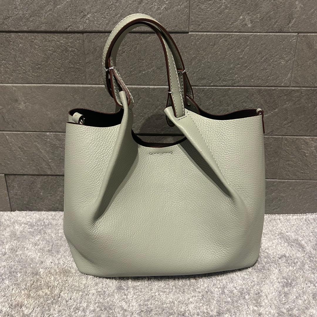 くまさん様GIANNI CHIARINI デュアS 2WAY ペールグリーン