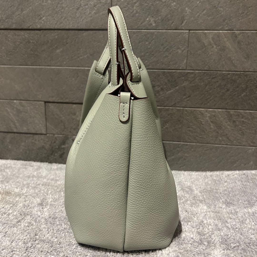 くまさん様GIANNI CHIARINI デュアS 2WAY ペールグリーン