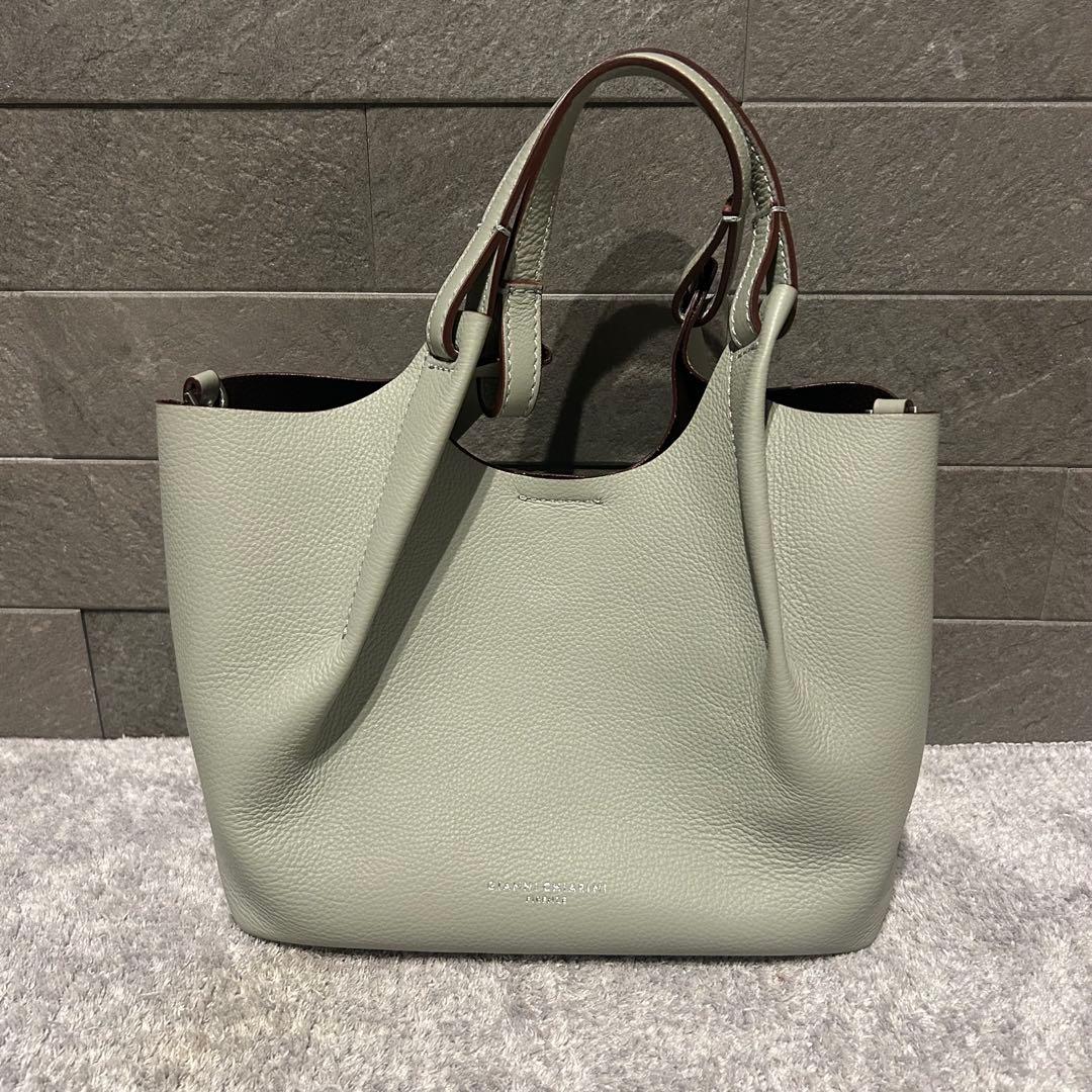 くまさん様GIANNI CHIARINI デュアS 2WAY ペールグリーン