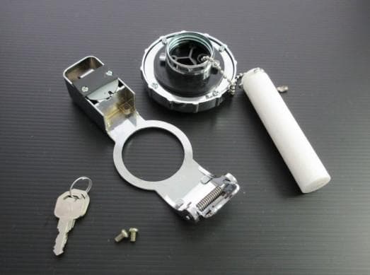 新品 CB400N CB750F CBX1000 ゲージ付 タンクキャップ 黒