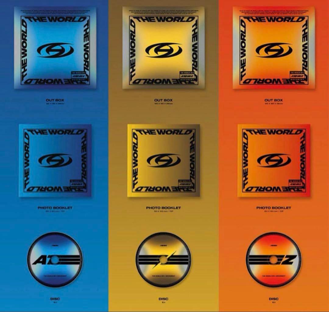 ATEEZ THE WORLD EP.1:MOVEMENT 新品未開封9枚セット