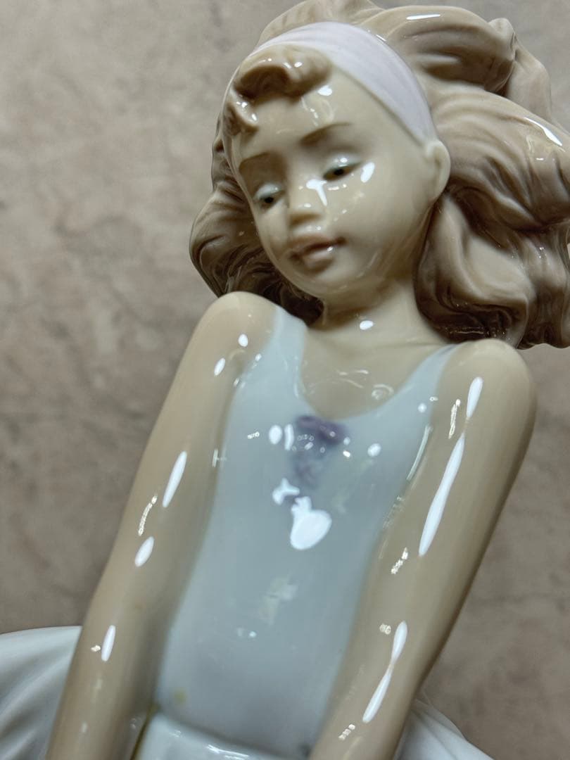 現行品 リヤドロ フィギュリン フラワーガーデン 少女