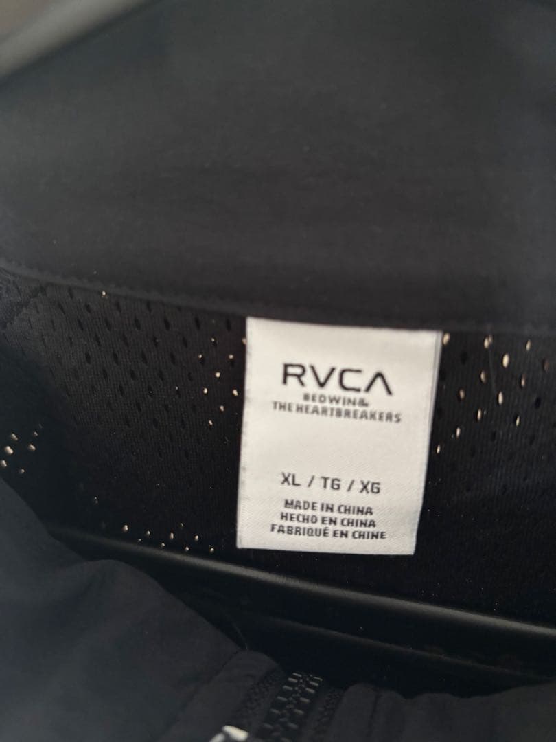 RVCAxBEDWIN&THEHEARTBREAKERSトラックジャケットXL