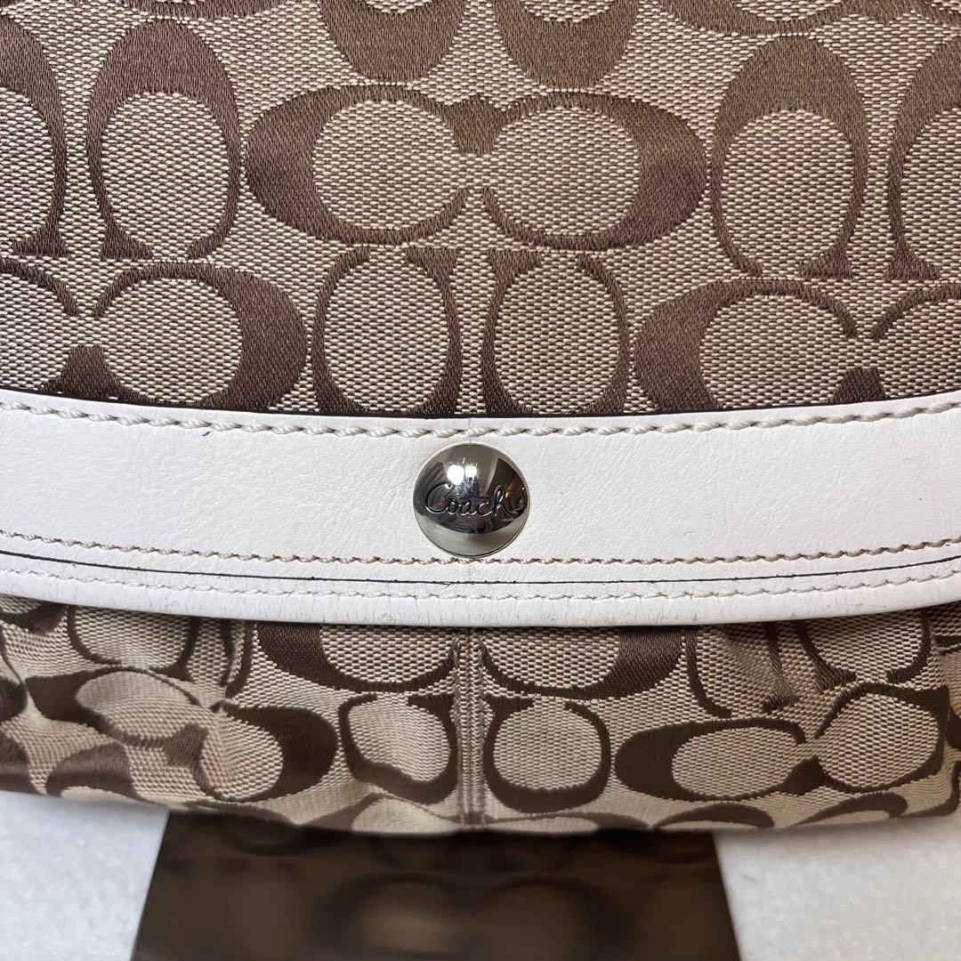 ☆極美品☆ COACH コーチ SOHO ソーホー シグネチャー F13738