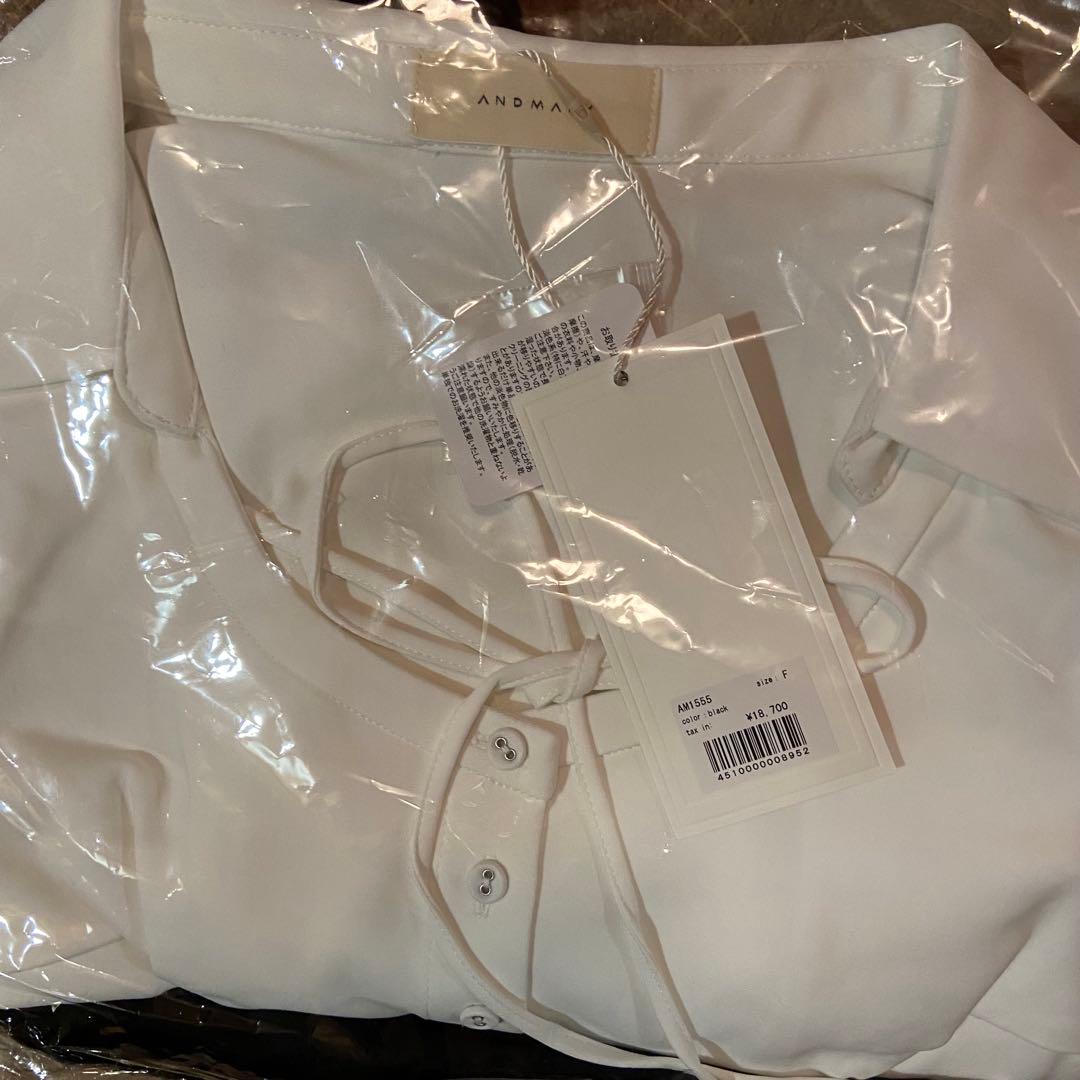 ワンピース Andmary Betty velour mini dress black