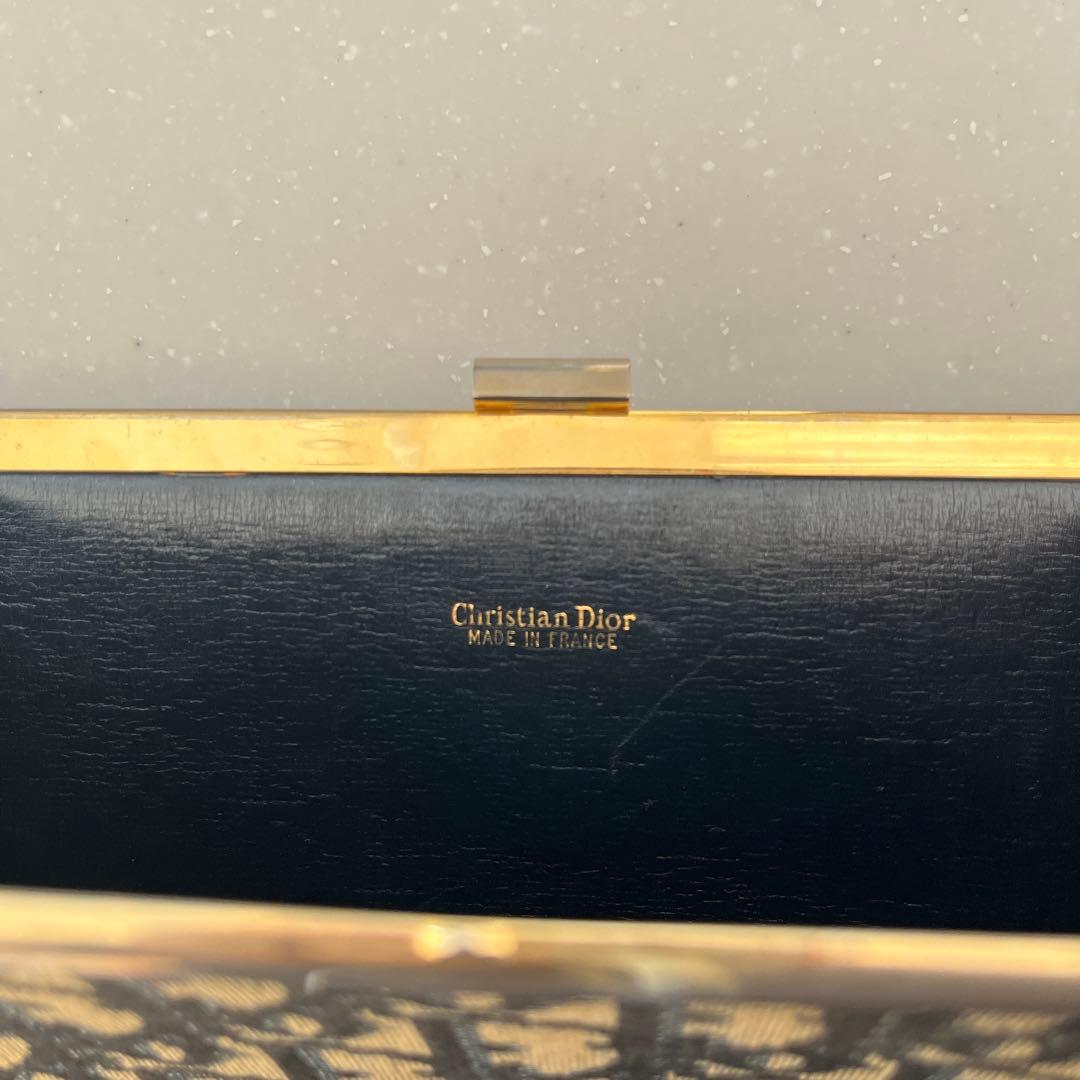 Dior ロゴパターン トロッタークラッチバッグ