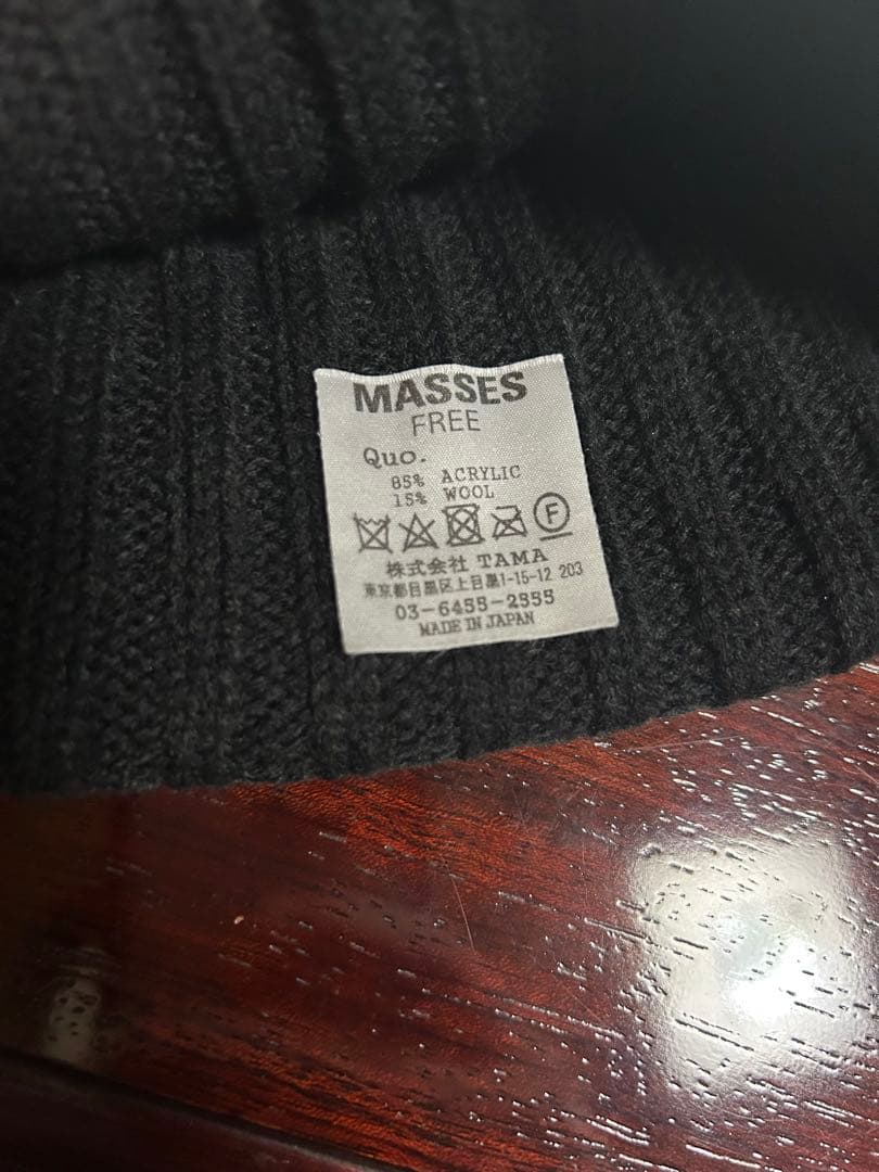 帽子 22FW MASSES KINT CAP