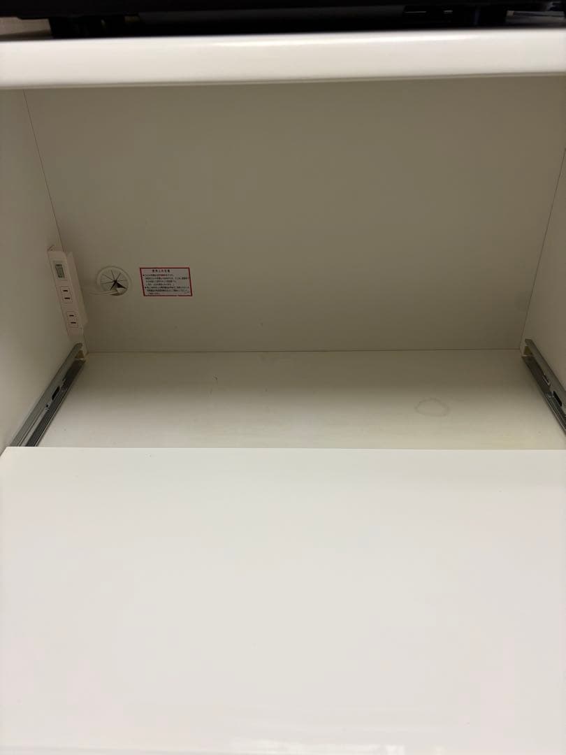 ホワイト レンジボード 約80cm